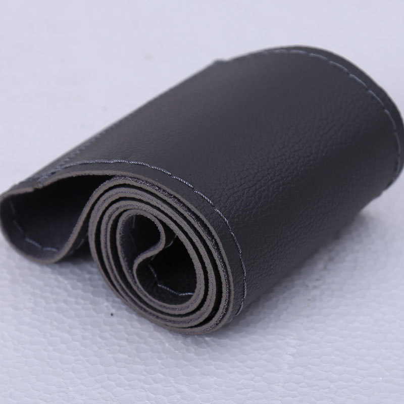 Hand Sewing Steering Wheel Cover Litchi Grain HandSewn Handle Cover High Quality and Low Price One Product Dropshipping