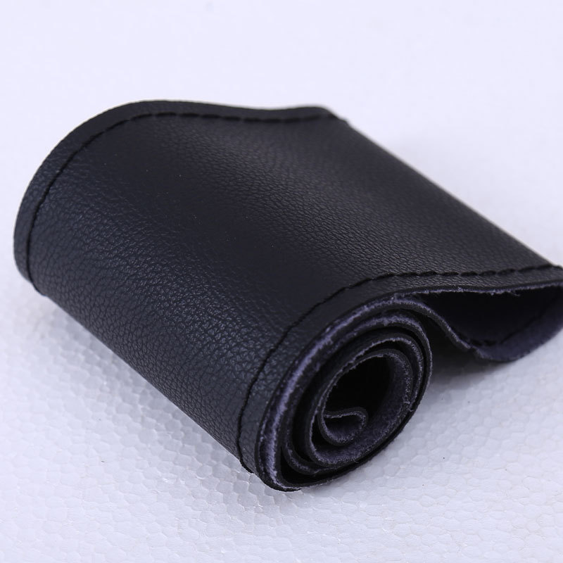 Hand Sewing Steering Wheel Cover Litchi Grain HandSewn Handle Cover High Quality and Low Price One Product Dropshipping