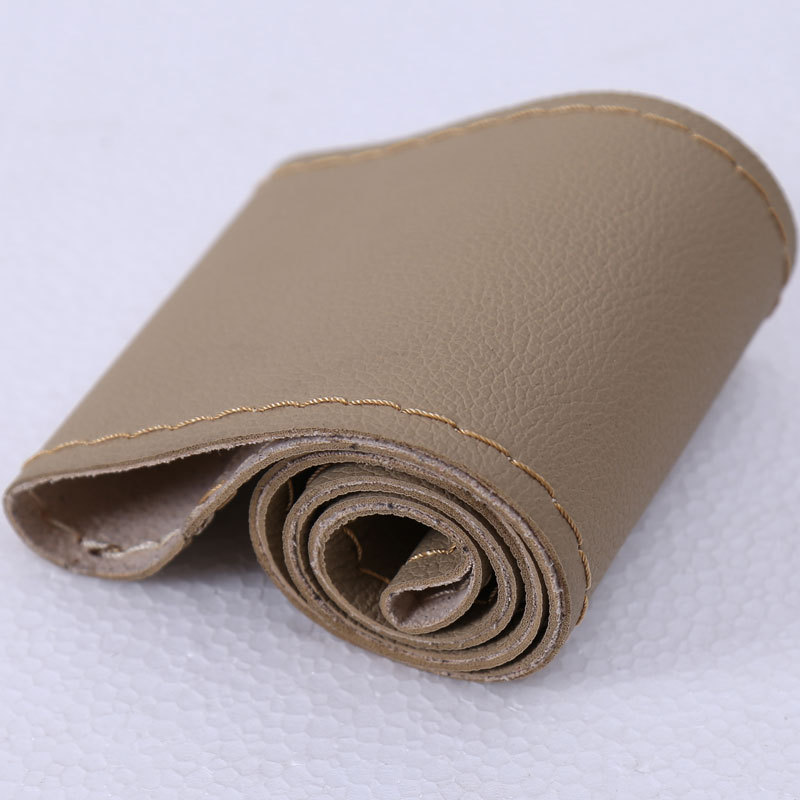 Hand Sewing Steering Wheel Cover Litchi Grain HandSewn Handle Cover High Quality and Low Price One Product Dropshipping