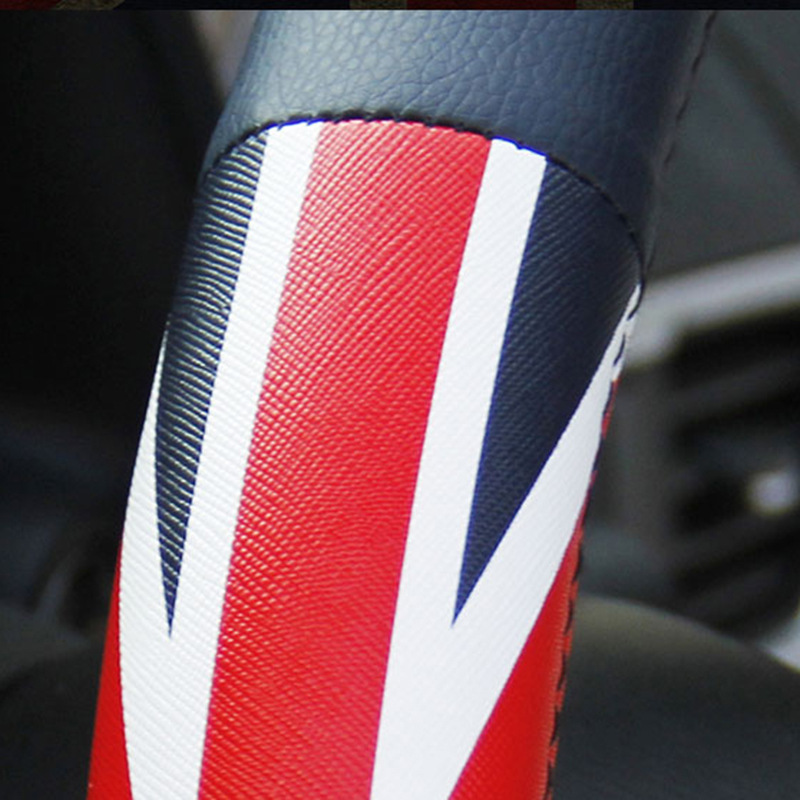 Flag Car Steering Wheel Cover Four Seasons Universal Leather Car Steering Wheel Cover British Car Steering Wheel Cover