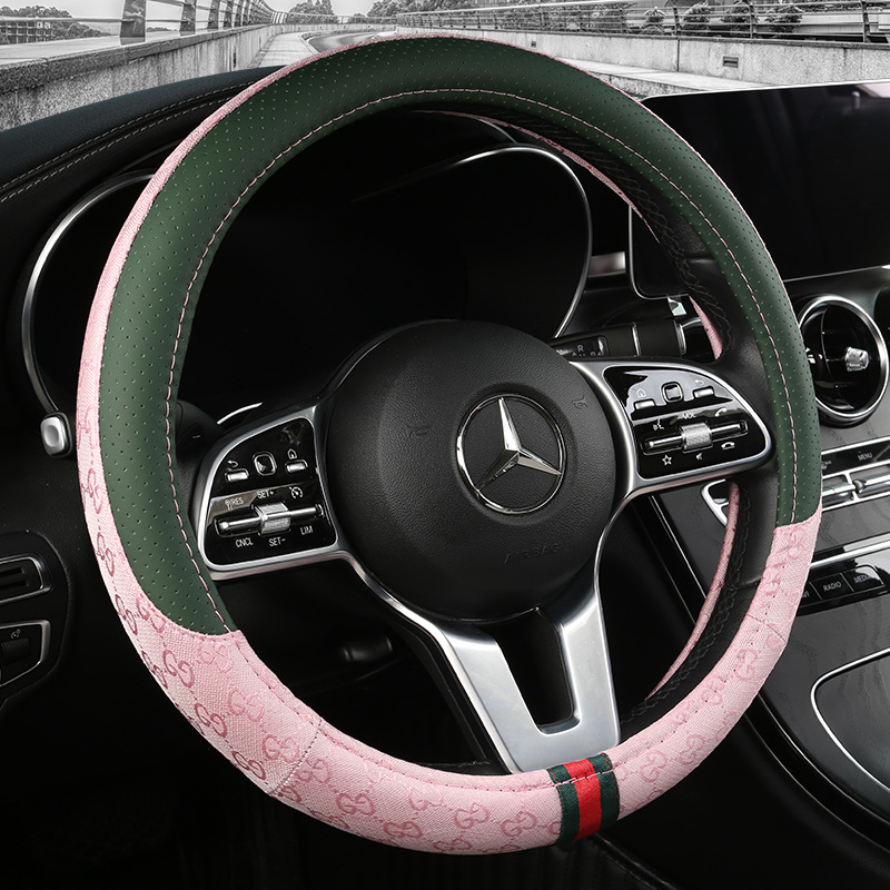2019 Great Wall Tengyi C30 C50 Leather Car Steering Wheel Cover GWM Wingle 5 feng jun 6 Applicable Cover