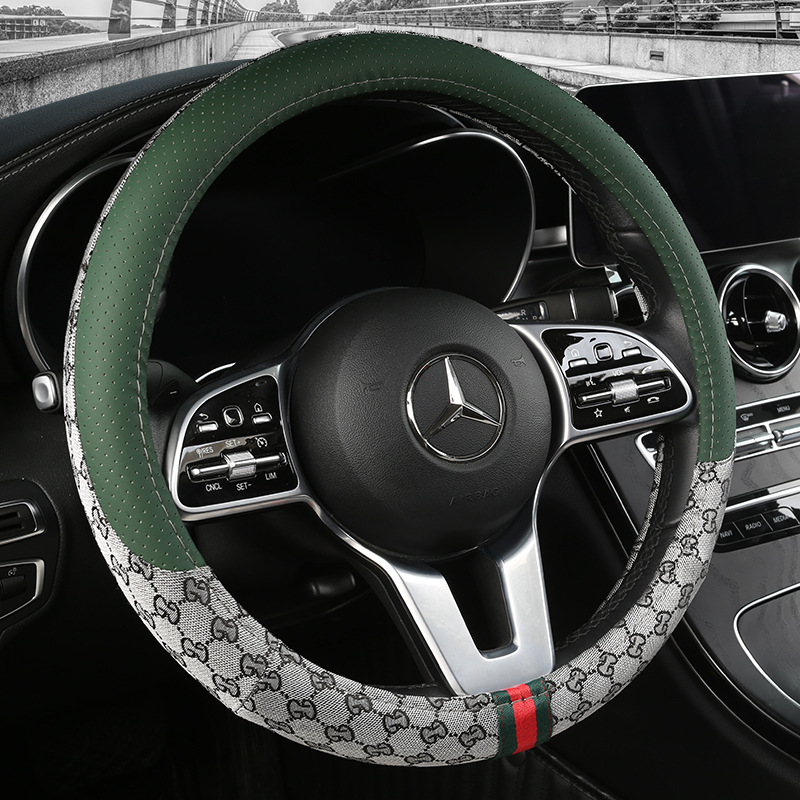 2019 Great Wall Tengyi C30 C50 Leather Car Steering Wheel Cover GWM Wingle 5 feng jun 6 Applicable Cover