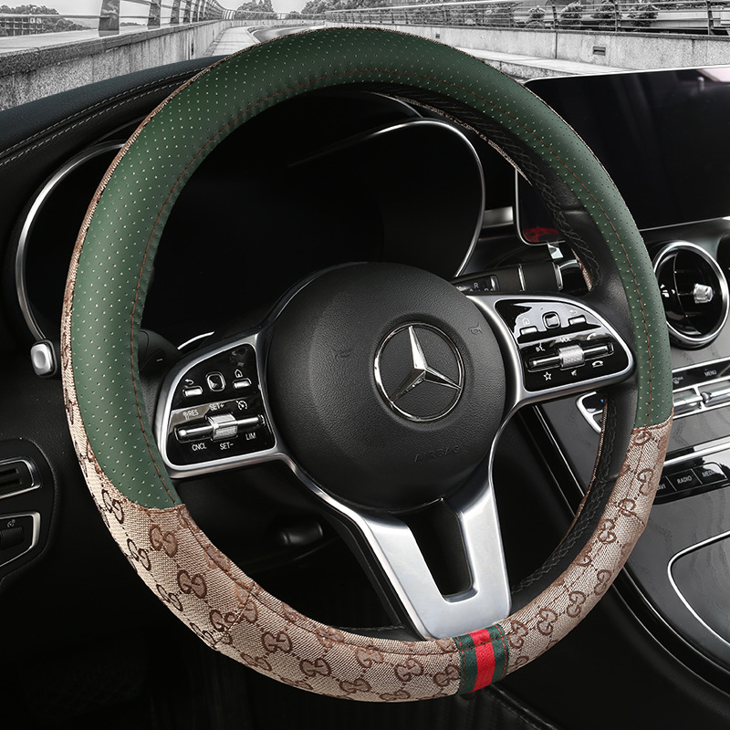 2019 Great Wall Tengyi C30 C50 Leather Car Steering Wheel Cover GWM Wingle 5 feng jun 6 Applicable Cover