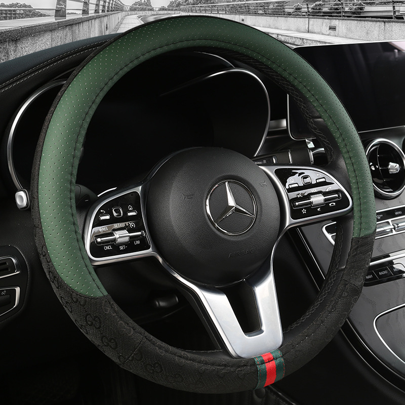 2019 Great Wall Tengyi C30 C50 Leather Car Steering Wheel Cover GWM Wingle 5 feng jun 6 Applicable Cover