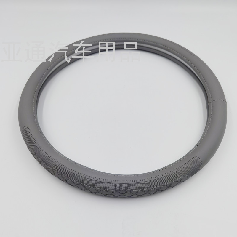 Car Supplies Foreign Trade Export Car Universal Car Steering Wheel Cover Universal Embossed Handle Cover M Non-Leather