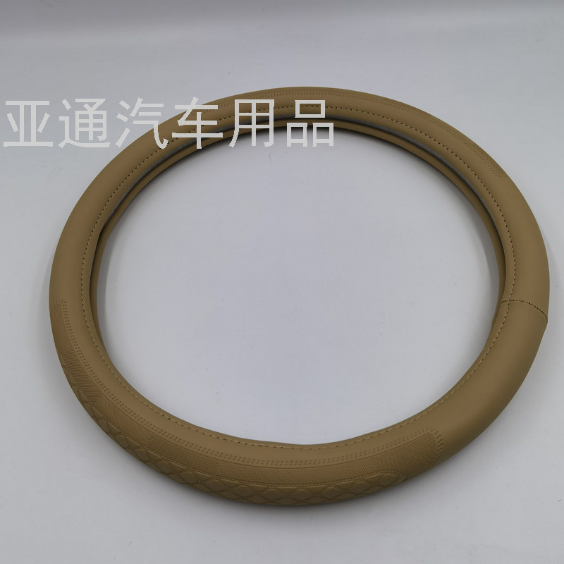 Car Supplies Foreign Trade Export Car Universal Car Steering Wheel Cover Universal Embossed Handle Cover M Non-Leather