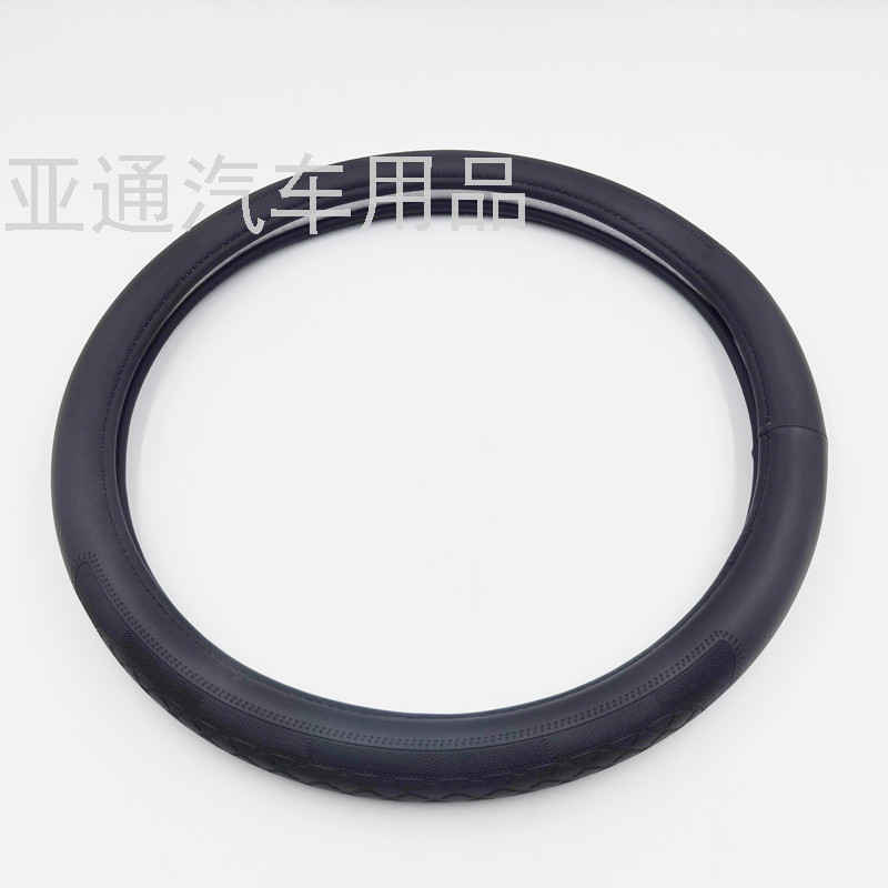 Car Supplies Foreign Trade Export Car Universal Car Steering Wheel Cover Universal Embossed Handle Cover M Non-Leather