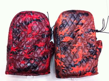 Print sleeping under tarps blanket lining gloves electric car steering wheel covers