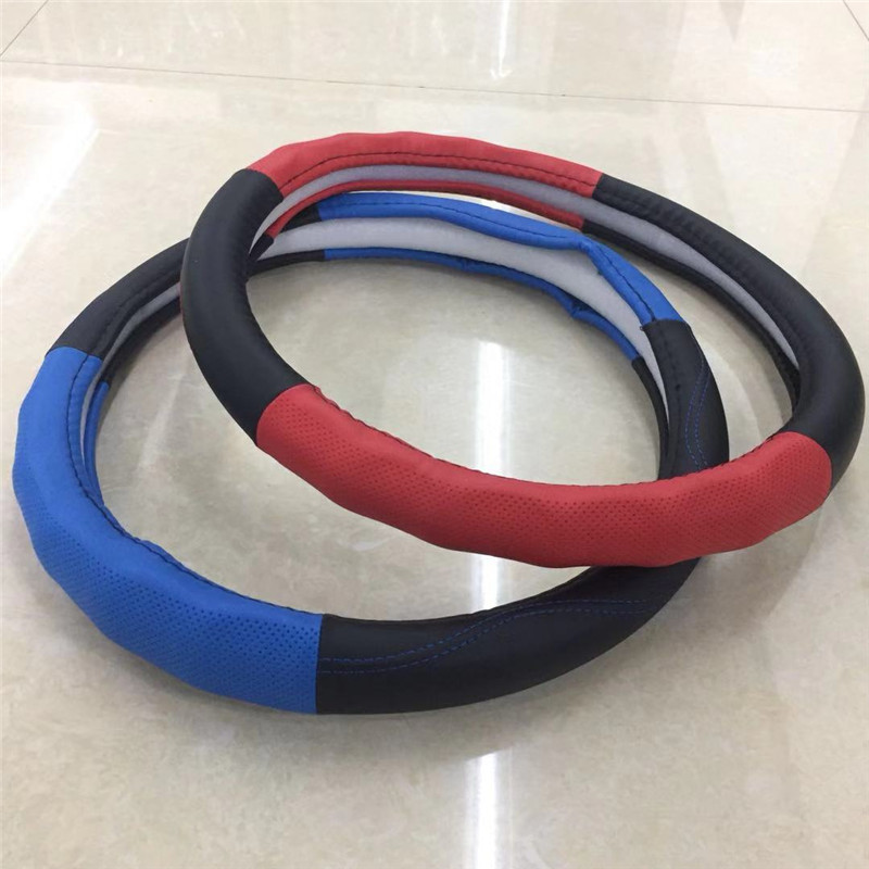 Shake sound with a car steering wheel cover wear-resistant leather environmental protection inner ring car handle