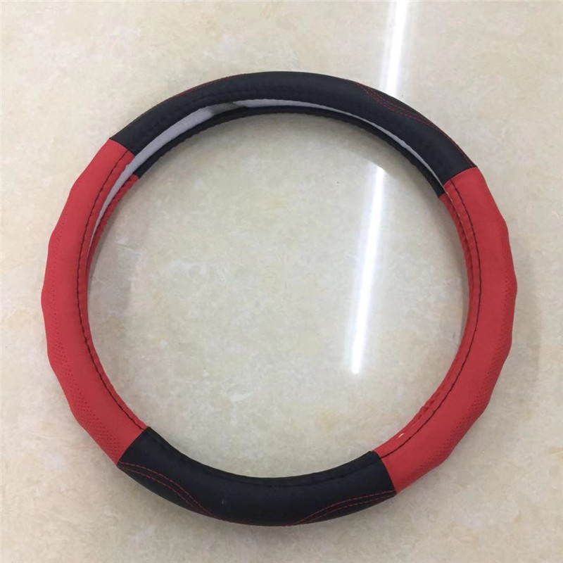 Shake sound with a car steering wheel cover wear-resistant leather environmental protection inner ring car handle
