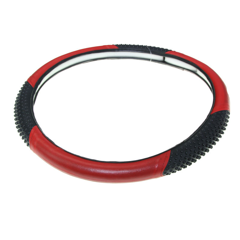 Car PVC material steering wheel cover high quality antiskid steering wheel cover  