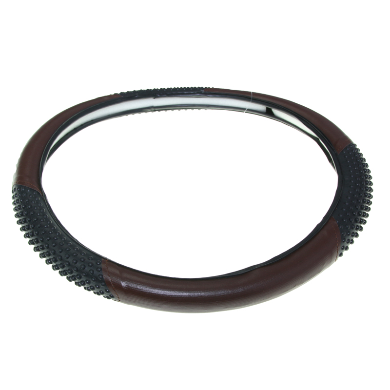 Car PVC material steering wheel cover high quality antiskid steering wheel cover  