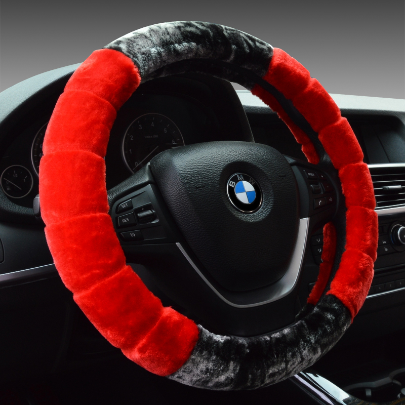 Car Steering Wheel Cover Steering Wheel Cover for Use in Winter 005