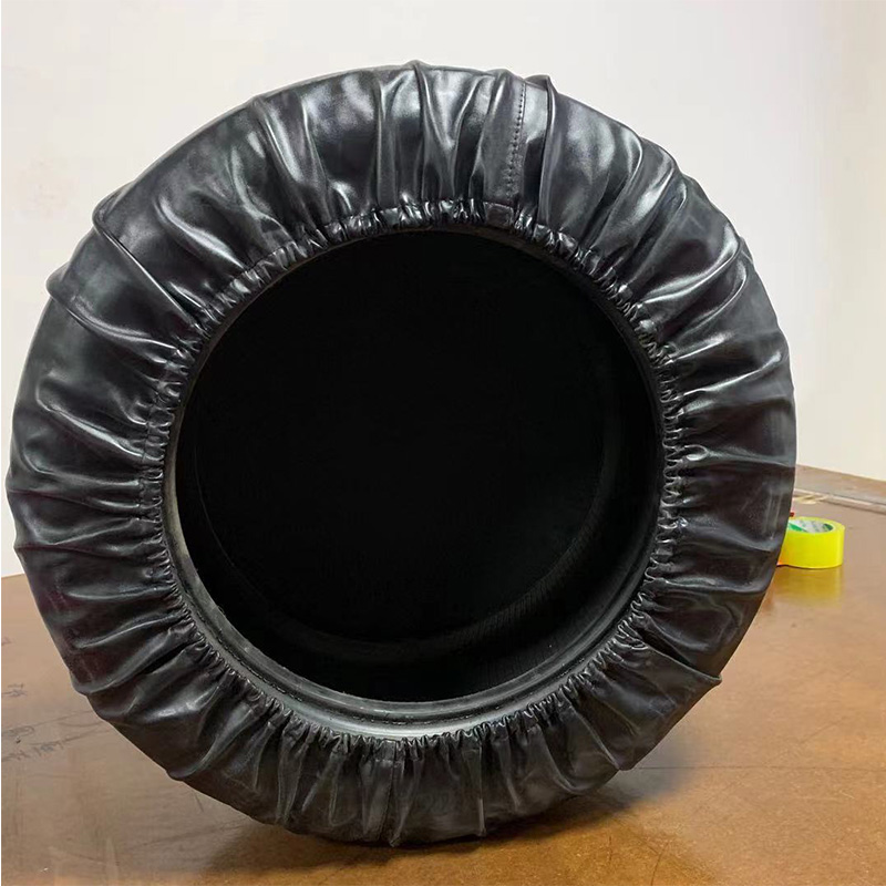 Amazon Washed Leather Tire Cover Foreign Trade General Car Tire Cover Spare Tire Cover Tire Protection Cover Wheel Cover
