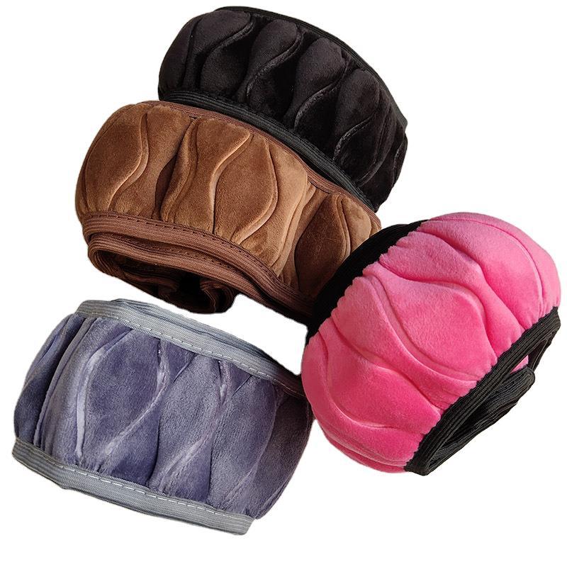 Soft ThreeDimensional Plush Elastic Steering Wheel Cover Car Steering Wheel Cover Winter Warm CrossBorder AliExpress