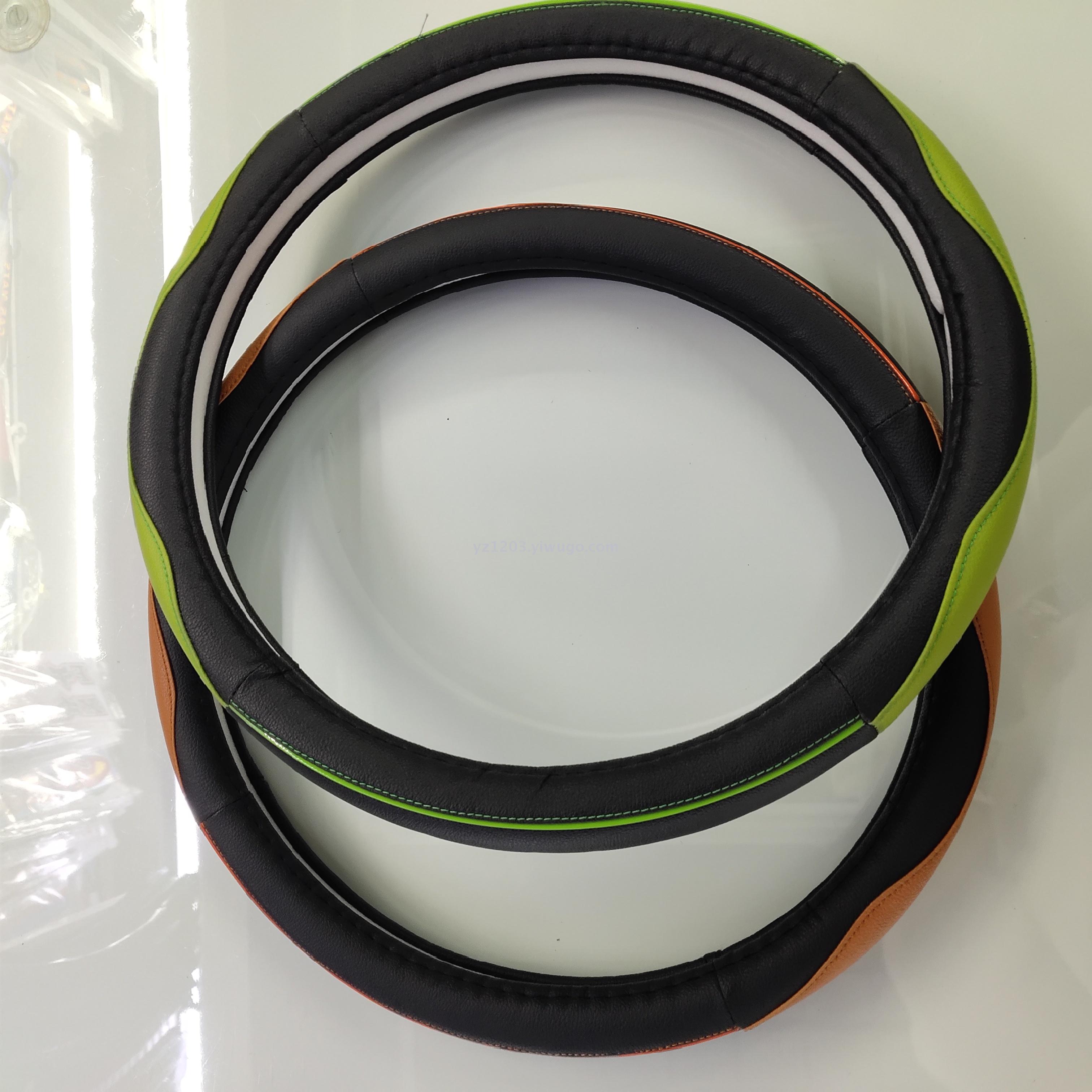 The new steering wheel cover four seasons gm super 1000 skin splicing printing car cover slip free