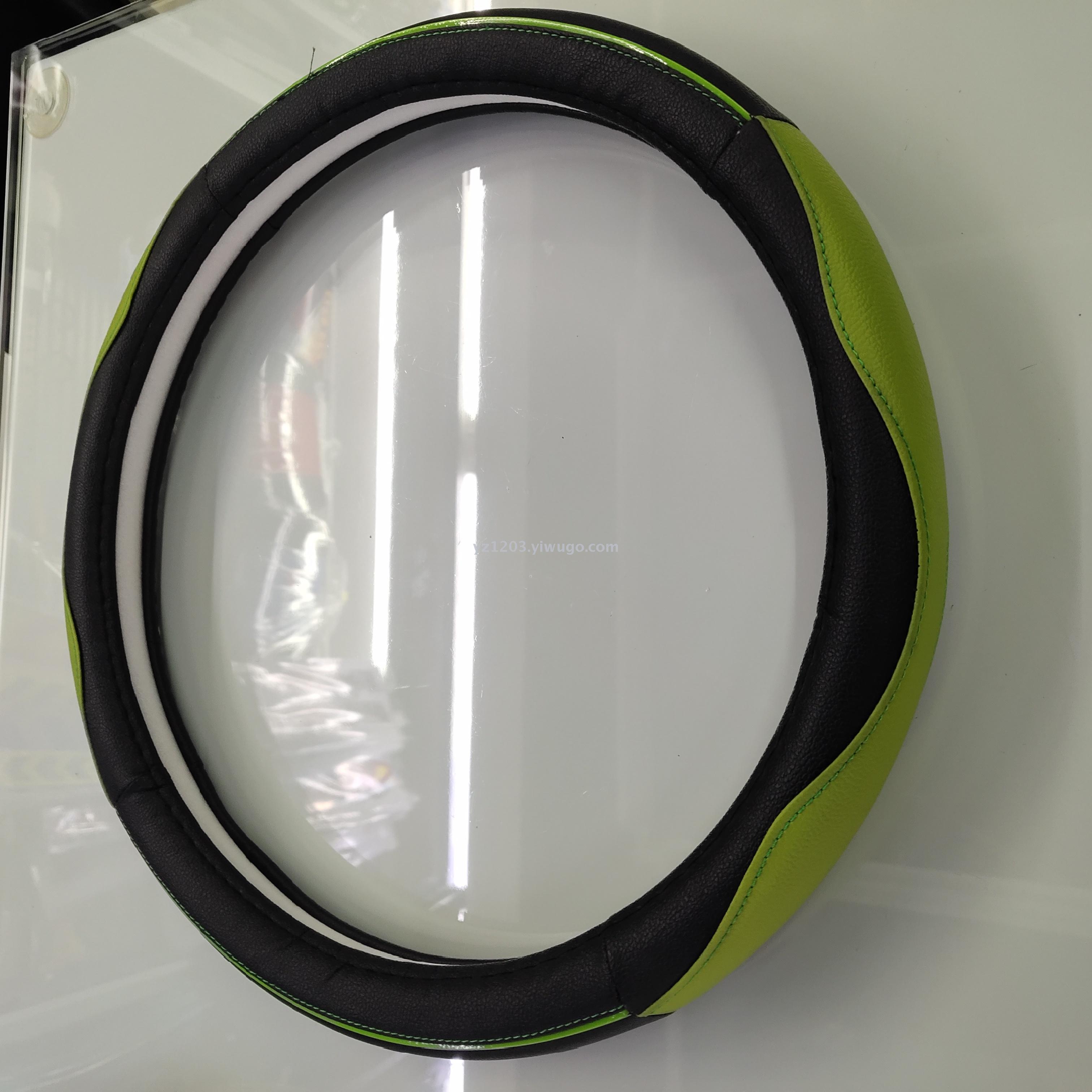 The new steering wheel cover four seasons gm super 1000 skin splicing printing car cover slip free
