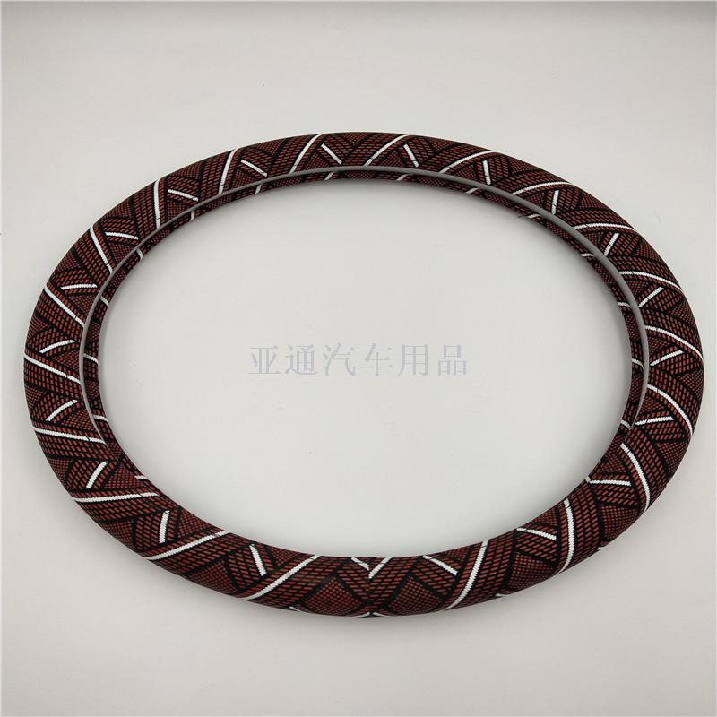 Hot wholesale foreign trade export sedan 4 seasons general motors steering wheel cover PU handle set M non leather