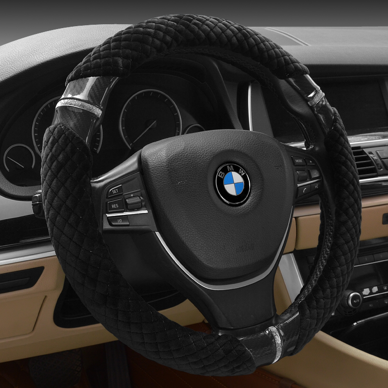 332 winter short-sleeved car steering wheel cover 0230 three sections of winter models