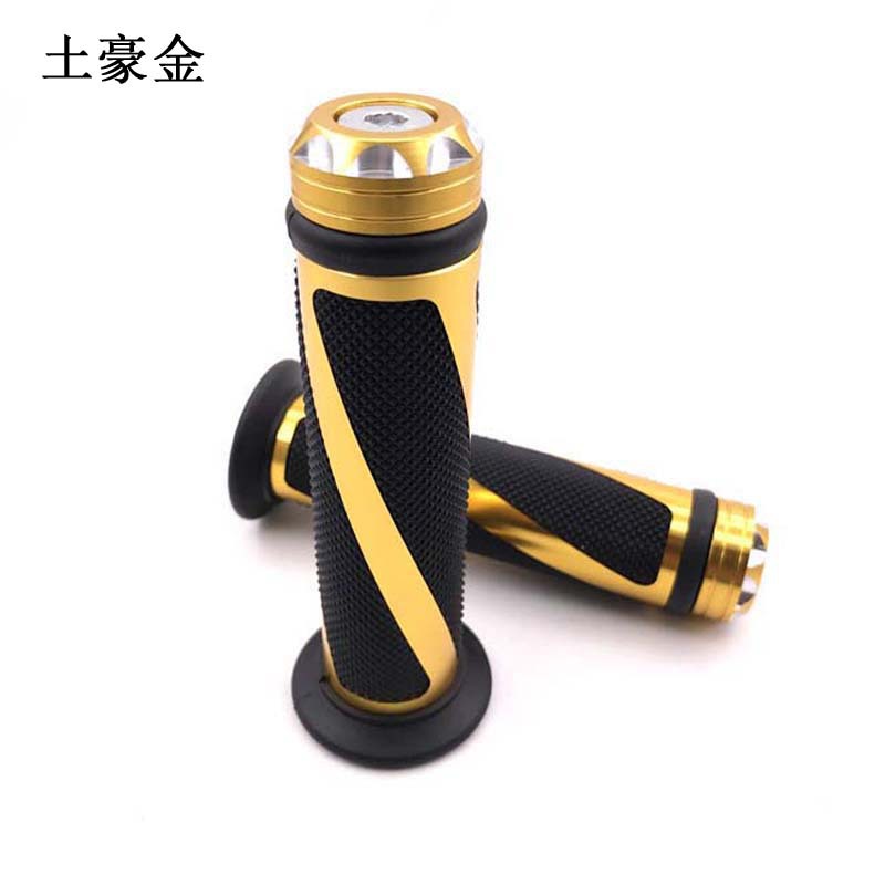 Handle Grip Steering Wheel Cover Good Glue Thick Aluminum Handle Gel High Quality Modified Motorcycle Parts Whole