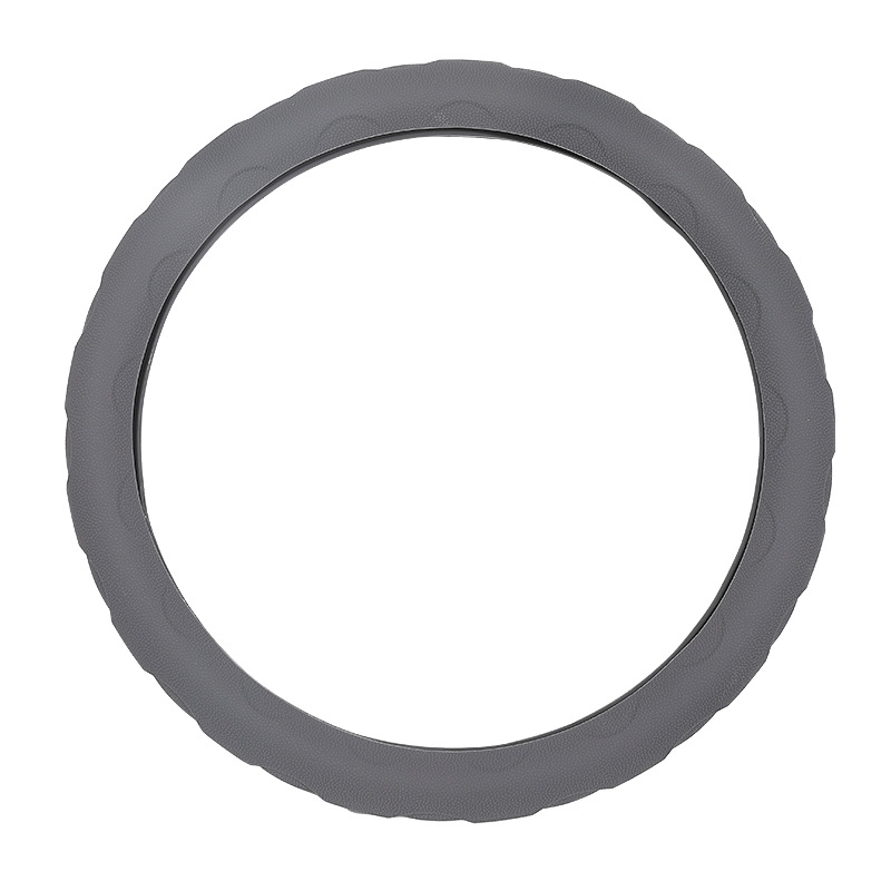 Car Steering Wheel Cover Factory Wholesale Silicone Steering Wheel Cover Universal Wear-Resistant Handle Cover for All Seasons