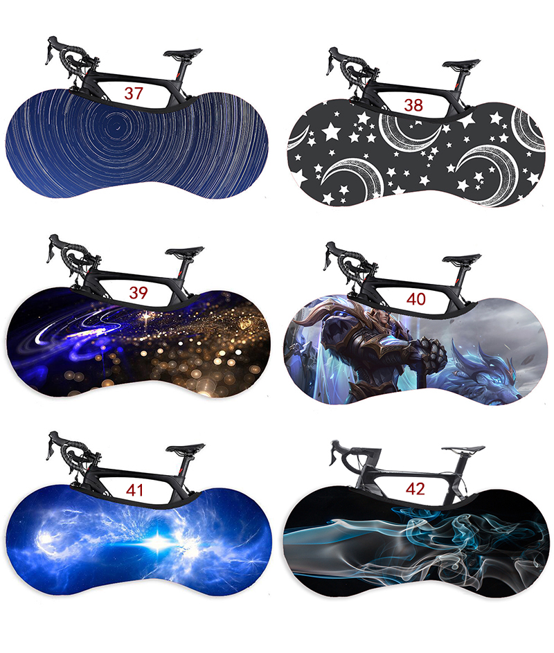 200822 Elastic QMilch Bicycle Tire Dustproof Protective Case Mountain Racing Bicycle Wheel Cover Car Cover Cover