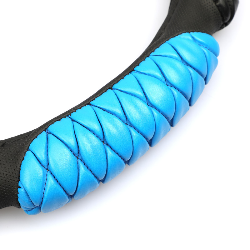 Car Supplies Steering Wheel Cover Pu Material Car Steering Wheel Cover Car Steering Wheel Cover Non-Slip Comfortable