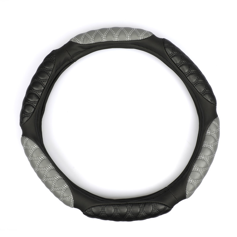 Car Supplies Steering Wheel Cover Pu Material Car Steering Wheel Cover Car Steering Wheel Cover Non-Slip Comfortable