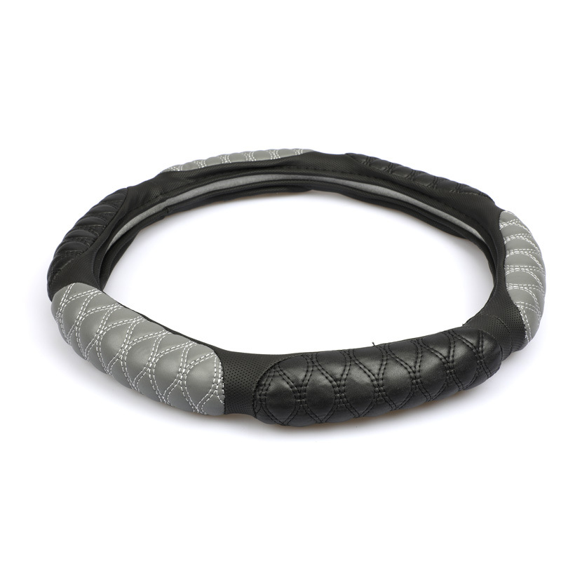 Car Supplies Steering Wheel Cover Pu Material Car Steering Wheel Cover Car Steering Wheel Cover Non-Slip Comfortable
