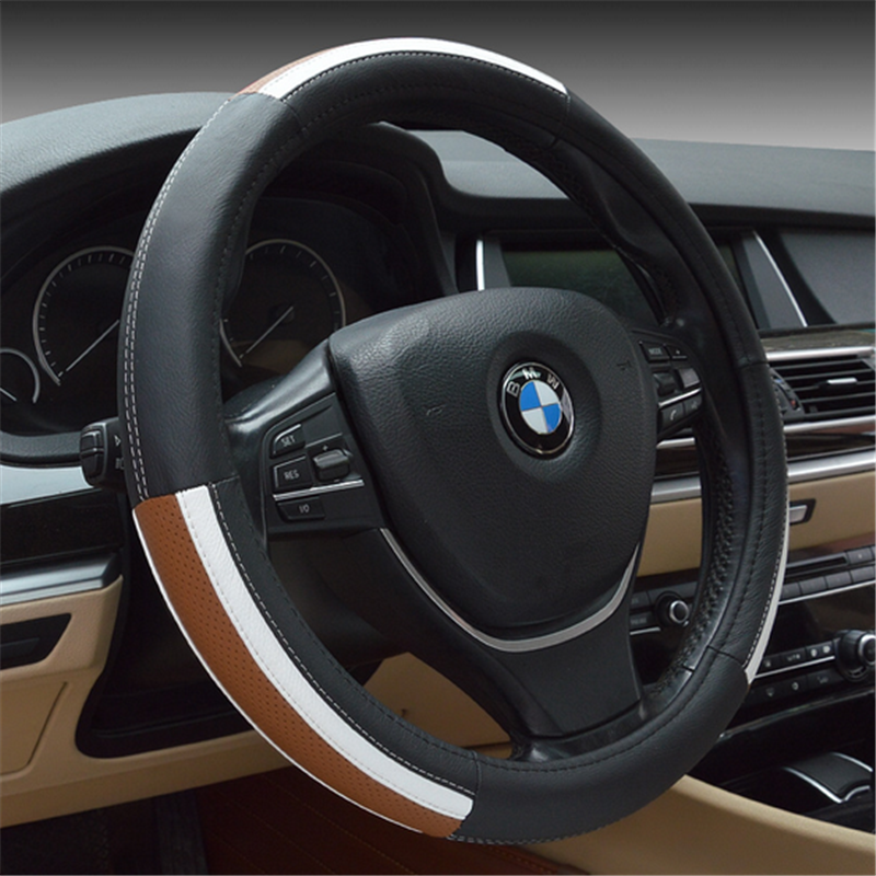 Car Non-slip leather handle 150 Sports Cove Universal Steering wheel Cover