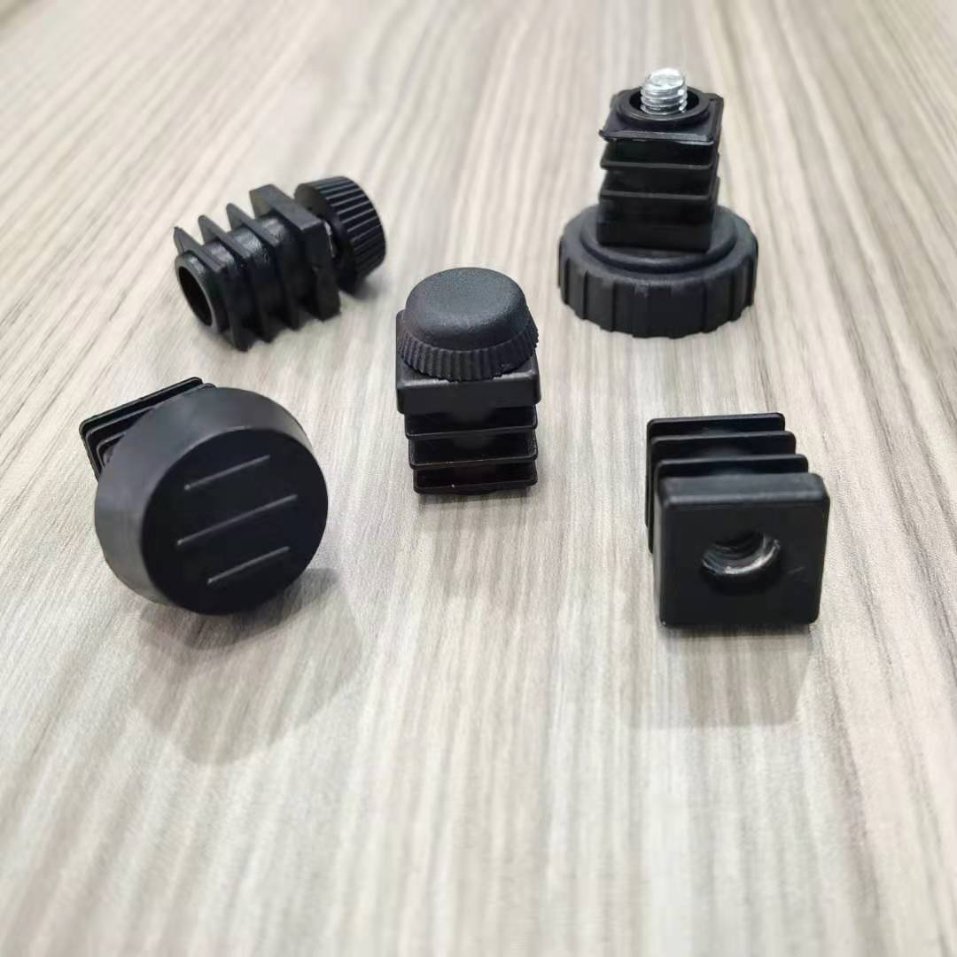 15 Square Tube Nut Plug Adjustable Foot Chair Wheel Cover Tube Plug Kitchen Shelf Adjustable Foot Pad Table and Chair Foot Pad Spot