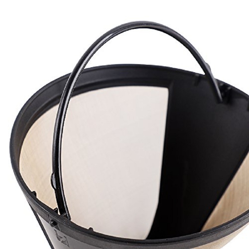 Coffee Filter Screen Stainless Steel Hand Made Coffee Maker Filter-Free Paper Filter Drip Type Coffee Funnel Filter Cup