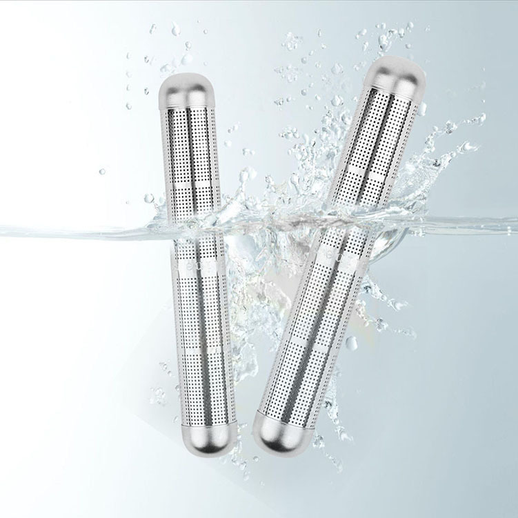 Foreign Trade HotSelling round Head Dense Hole Alkaline Water RodPortable HydrogenRich RodMineral Energy Water Filter
