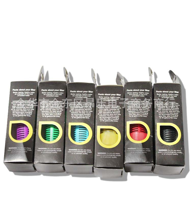 Factory Direct Sales Activated Carbon Filter Element Material Safety Portable Filter Element 6 Colors Optional 6014