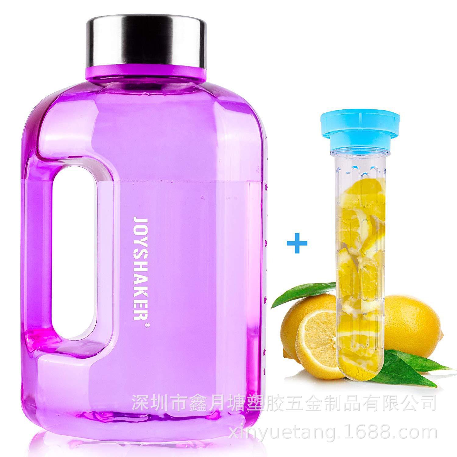 Xinyuetang Factory New Style Water Bottles Fruit Filter Bottle Petg2.2l Fitness Kettle Kit