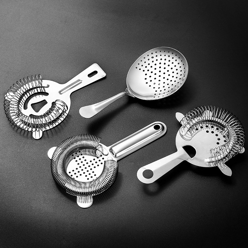 Cross New Stainless Steel Ice Filter Strainer Cocktail Cocktail Shaker Coffee Milk Tea Ice Block Bar Tool