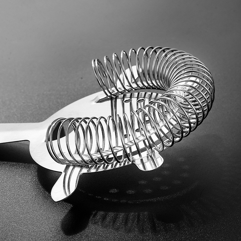 Cross New Stainless Steel Ice Filter Strainer Cocktail Cocktail Shaker Coffee Milk Tea Ice Block Bar Tool