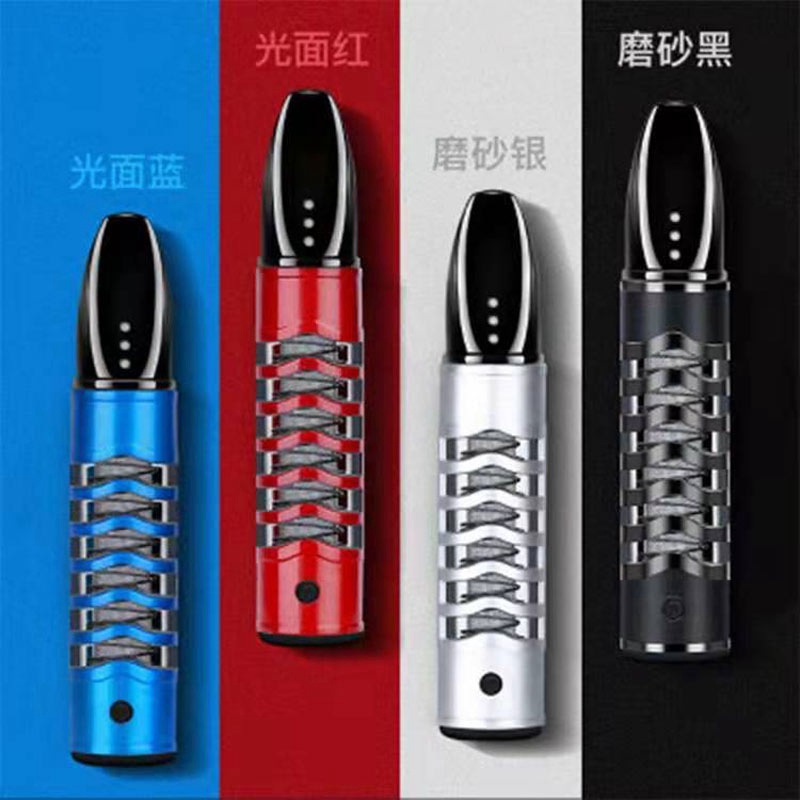 in Stock Ignition Filter USB Integrated Cigarette Holder Car Smoke Heater DustFree Lazy Electronic Cigarette Lighter
