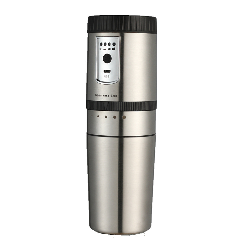 Stainless Steel Coffee Grinder Coffee Grinder onBoard Coffee Pot Filter Coffee Machine Hand Wash Pot CrossBorder