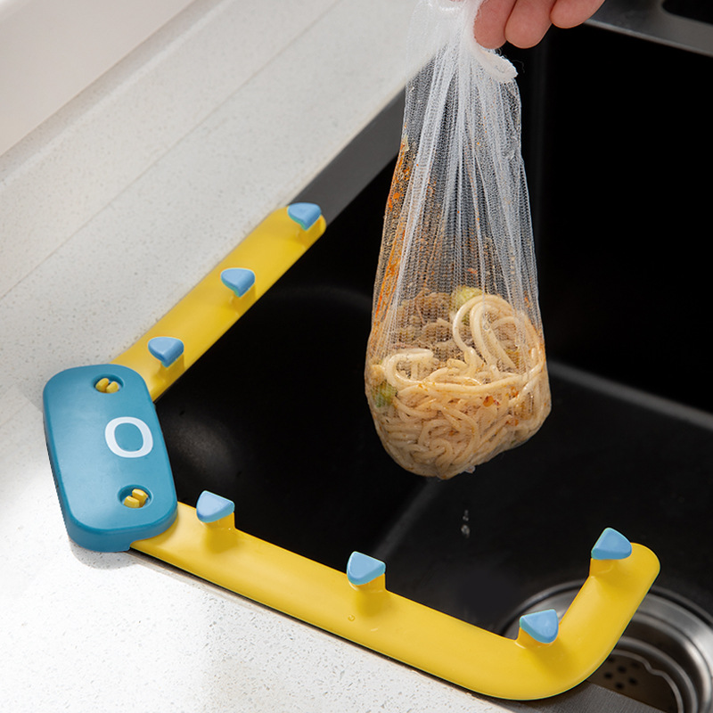 Sink Drain Rack Kitchen Garbage Filter Net Dishwashing Kitchen Sink Sink Leftovers Disposable AntiBlocking Strainer