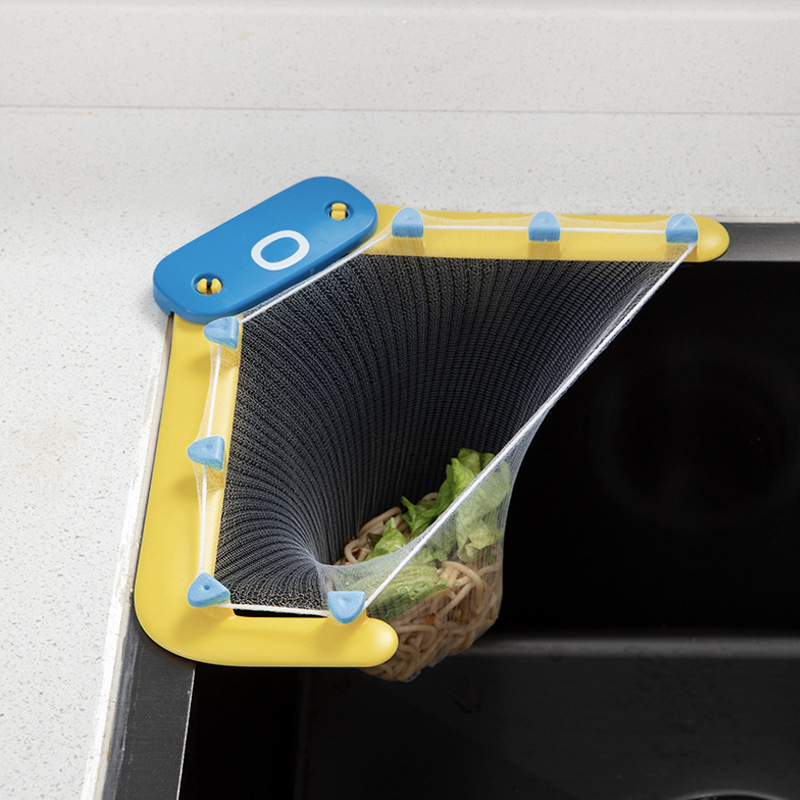 Sink Drain Rack Kitchen Garbage Filter Net Dishwashing Kitchen Sink Sink Leftovers Disposable AntiBlocking Strainer