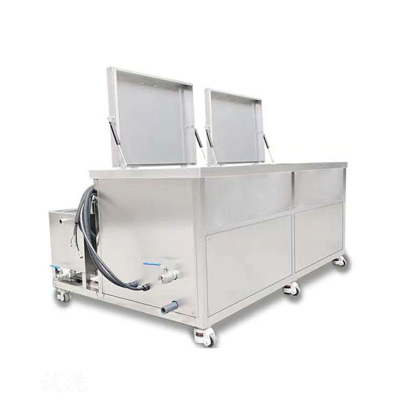 Large Industrial Single Sink Double-Slot Three-Slot Cleaning Filter Ultrasonic Cleaning Equipment Oil Removal Ultrasonic Cleaning Machine