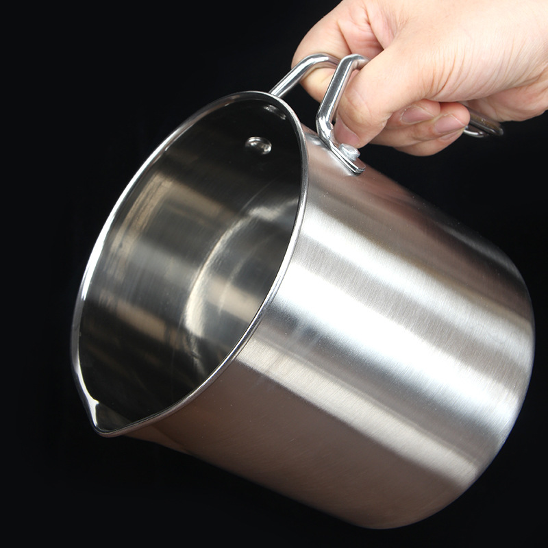 Oil can 304 stainless steel tank kitchen large capacity oil bottle household filter tank with cover pig oil residue