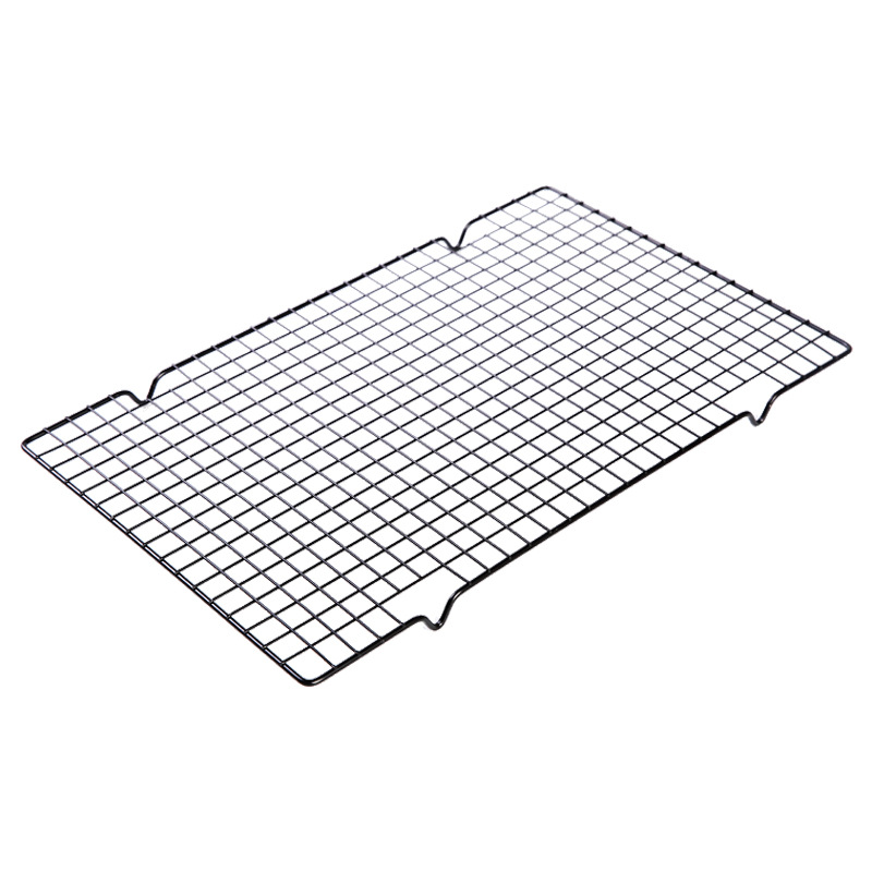 Cooling Rack Baking Cold Shelf Cake Bread Cooling Stand Rectangular Grid Fried Drain Oil Filtering Mesh Barbecue Stainless Steel