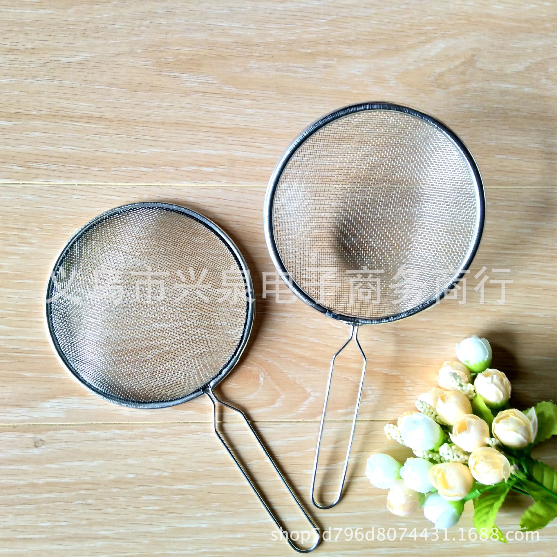12# Oil Grid Oil Filtering Mesh over Strainer Household Leakage Oil Filtering Mesh Oil Fishing Hot Pot Leakage Oil Filtering Mesh Colander Small Tools One Yuan Wholesale