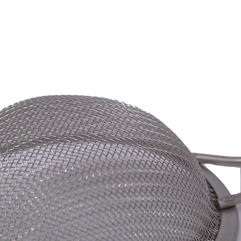 2020 Household Kitchen Utensils Stainless Steel Twill Grid Oil Grid Soy Milk and Juice Filter Colander Factory Wholesale