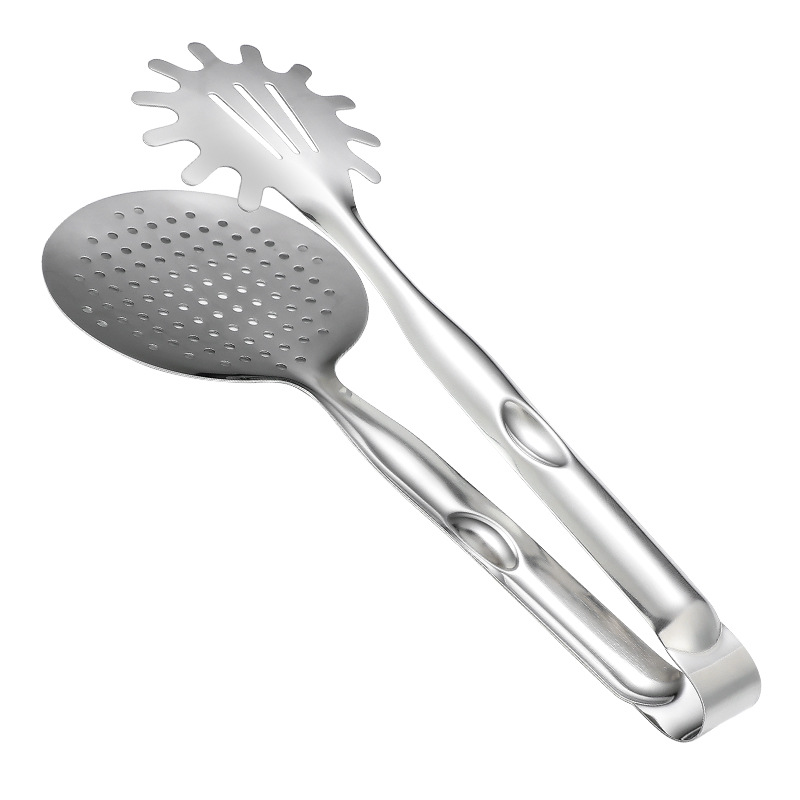 Huizhou stainless steel such as clip surface fishing clip kitchen tools food clip hollow filter oil function