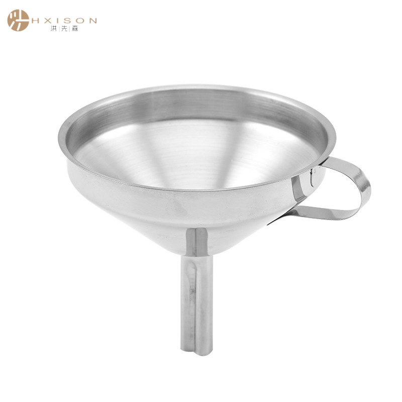 304 Stainless Steel Funnel Multi-Functional Oil Leakage Wine Retainer Kitchen Good Stuff Subpackaging Tools Easily Filter Beans Juice