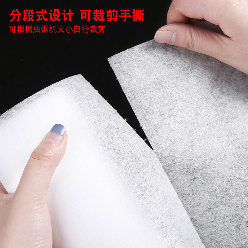 Factory Direct Sales Kitchen Range Hood Oil-Proof Filter Net Non-Woven Range Hood Oil-Absorbing Sticker Lampblack Filter Membrane