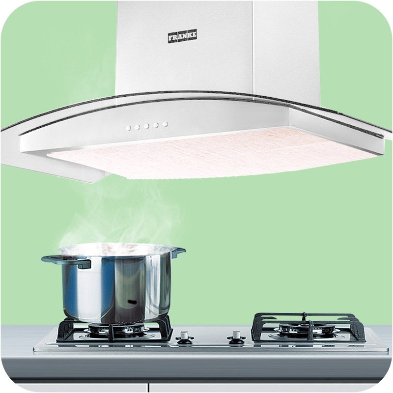 Japan Lampblack Presser Filter Net Oil-Absorbing Sheets Anti-Oil Stain Sticker Mesh Cover Oil Absorbing Film Range Hood Oil Absorption Filter Membrane